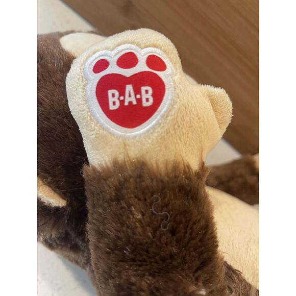 Build A Bear Brown Smiley Monkey Plush Stuffed Chimp 19" Ape Toy Chimpan… - Picture 5 of 8